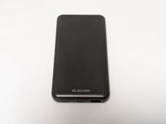 【備品】ELECOM　モバイルバッテリー　EC-C03BKのサムネイル