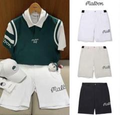 Malbon Golfマルボンゴルフ ウェア メンズ ゴルフ ショート