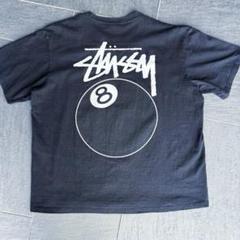 Stussy 8ボール ブラック Tシャツ / Lサイズ