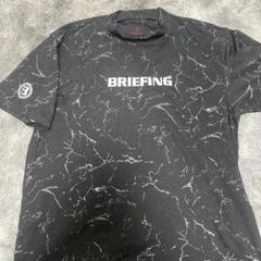 BRIEFING マーブル模様 シャツ Lサイズ　美品　ブリーフィングゴルフ BRIEFING マーブル模様 シャツ Lサイズ 美品 ブリーフィング