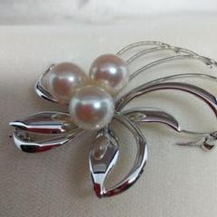 ✨希少・未使用極美品✨ 本鼈甲 べっこう 大きめ 薔薇のブローチ 9×9 ...