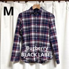 Burberry BLACK LABEL バーバリー　チェックシャツ　M