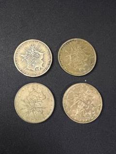 TAINIコンゴ共和国10フラン銀貨 記念硬貨 4枚セット TAINI様専用コンゴ共和国10フラン銀貨 記念硬貨 4枚セット