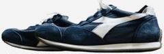 【美品】EQUIPEエキップ紺白25.5DIADORAHERITAGEスニーカー