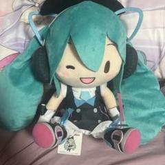 初音ミク ふわふわぬいぐるみ パンダ饅頭（LL） : 初音ミク