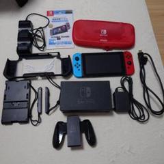 Nintendo Switch 赤/青 本体 充実付属品付き