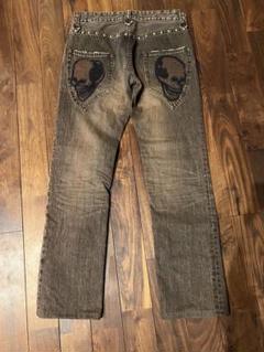 00s archive veronica dee skull denim y2k