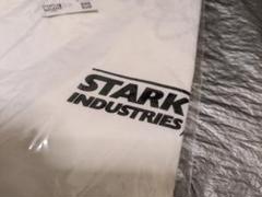 MARVEL マーベル 　スターク・インダストリーズ　 Tシャツ XL　白のサムネイル