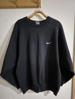 vintage 90's NIKE ナイキ 銀タグスウェットM黒ブラック 9533ffa5825a3a219e3b0d92f93ea5