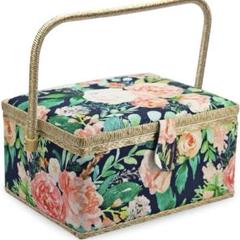 新品✨裁縫用品、収納&整理用の大きなソーイングボックス　プレゼント