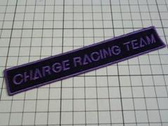 希少 正規品 CHARGE RACING TEAM ワッペン 当時物 マツダ ①