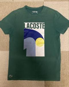 LACOSTE SPORT テニスTシャツ US M ダークグリーン