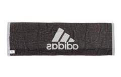 新品未使用★adidas スポーツタオル ブラック 34×110cm