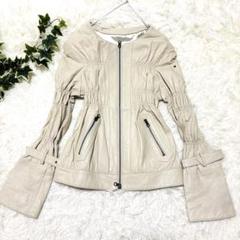 山羊革ジャケット【ルーニィ 】新品未使用　タグ付‼️超メルカリ市‼️ 2025年最新】LOUNIE レディース レザージャケット・ライダースの