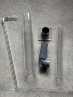 人気大割引 アクリル水槽オーバーフロー加工用 台座＋アクリル三重管セット 水槽