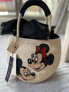 新品未開封　ディズニーストア　ミスバニー　かごバッグ ハンドバッグSpring Disney ディズニー 帆布エコバッグ トートバッグ 折りたたみ