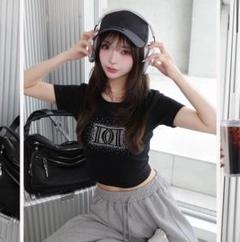 Darich ダーリッチ シャイニーDDロゴコンパクトTシャツ