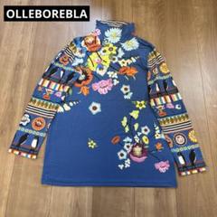 OLLEBOREBLA アルベロベロ　チュニック　花と鳥とブタさん