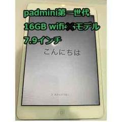 iPad mini 第一世代 Wi-fiモデル 7.9インチ 16GB