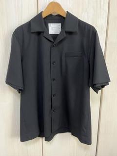 サカイ Sacai メンズ2 切り替え 半袖 ボーダー ポロシャツ ネイビー sacai suiting shirt/サカイ スーツシャツ 半袖 黒 - メルカリ