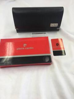 未使用■ピエール カルダン レザー長財布 収納力抜群 箱、カード付き