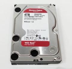 NAS向け 4TB WD 赤 Red WD40EFRX サーバー用 - メルカリ