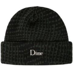 Dime ニット帽 Classic Logo Warp Beanie 幾何学模様 Dime ニット帽 Classic Logo Warp Beanie 幾何学模様