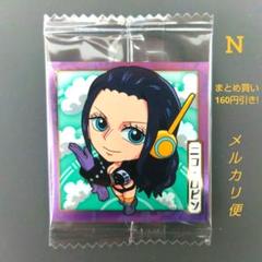 ニコ・ロビン 誕生日ステッカー　ワンピース　非売品　レア ワンピース ONE PIECE コラボ350ステッカー ニコ・ロビン - メルカリ