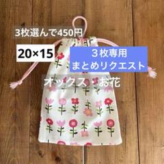 とんこつ様 リクエスト 3点 まとめ商品　コップ袋　保冷剤袋巾着袋　男の子女の子