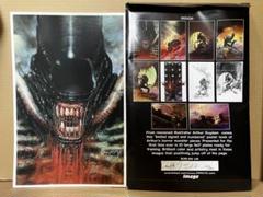 限定サイン入り　ARTHUR SUYDAM アメコミ　エイリアン　ポスターブック 限定サイン入り ARTHUR SUYDAM アメコミ エイリアン ポスター