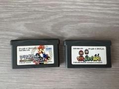 マリオカートアドバンス　マリオルイージRPG GBA 2点セット　動作未確認