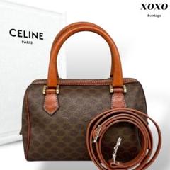CELINE セリーヌミニボストン　ハンドバッグ　マカダム ハンド　バック 楽天市場】【バッグ】CELINE セリーヌ マカダム柄 2WAYバッグ