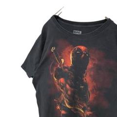 marvelマーベル　デッドプールDEADPOOL Tシャツ　ブラック　2XL