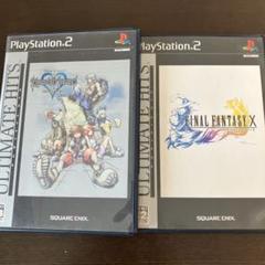 PS2 2本セット キングダムハーツファイナルミックス+ファイナルファンタジーX