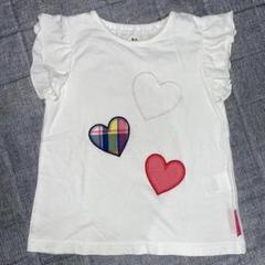 最安値❣️ボブソン　ベビー　キッズ　Tシャツ　チュニック　半袖　ハート　95のサムネイル