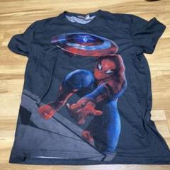 マーベル　スパイダーマン tシャツ　ビンテージ　古着　レディースL