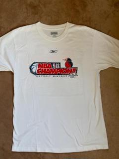 2004デトロイト・ピストンズ チャンピオンTシャツ | Mサイズ＊おまけ付き！