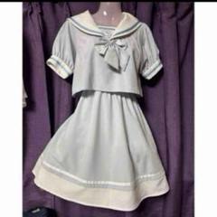 サンリオ♡シナモンロール セーラー服 制服 2点set*大きいサイズ 3L サンリオ♡シナモンロール セーラー服 制服 2点set*大きいサイズ