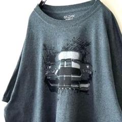 ギルダン GT 350 車 スネーク Tシャツ XL グレー 灰色 古着
