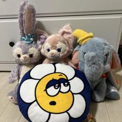 ウサギのぬいぐるみセットとダンボ