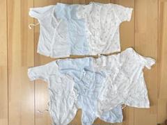 新生児　短肌着　コンビ肌着　6枚セット