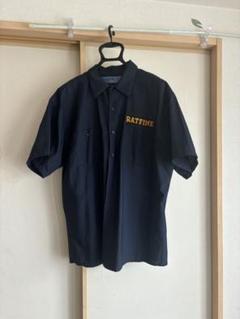 RAT FINK バックプリント ワークシャツ 2XL ネイビーのサムネイル