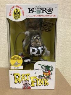 タイムSALE☆ラットフィンク フィギュア☆シルバー＆ブラック