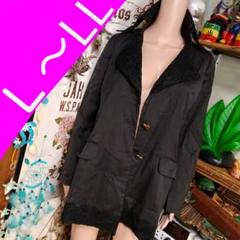 裏地が可愛い♡ ストフ　ボックスコート 000000004281-04-xl.jpg?t=