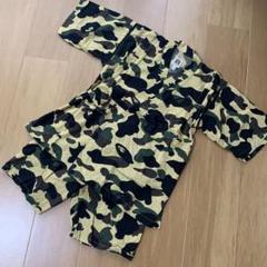 bape kids 甚平　110㎝　アベイシングエイプ A BATHING APE - エイプキッズ甚平の通販 by ぽてとの店｜ア