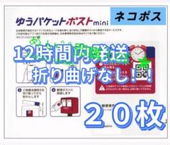 新品　ゆうパケットポストmini　２０ゆうパケットポストミニ　封筒　発送　専用のサムネイル