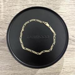 TOMWOOD Bo Bracelet Slim Gold 7.7inch