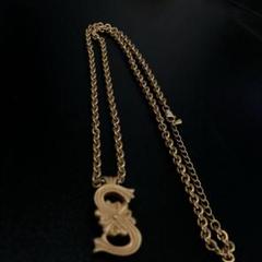 Subciety ゴールド S字モチーフ ネックレス - メルカリ