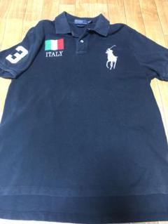 Polo by Ralph Lauren ネイビー ポロシャツ LL