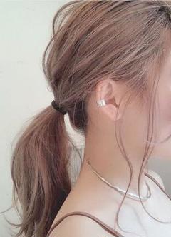 lou. ビッググリッターイヤーカフ イヤリング ピアス プリュイお好きな方に。